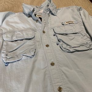 Men's Magellan fishing shirt, medium, short sleeve